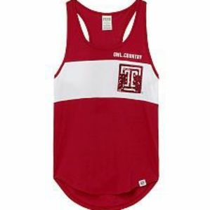 Sequin Temple University Tank Top
